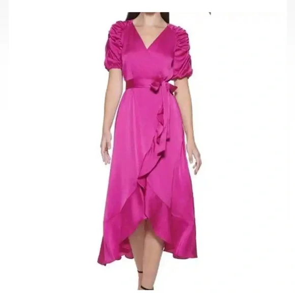 kensie pink dress Kensie Sleeveless Floral Mini Dress - Pink